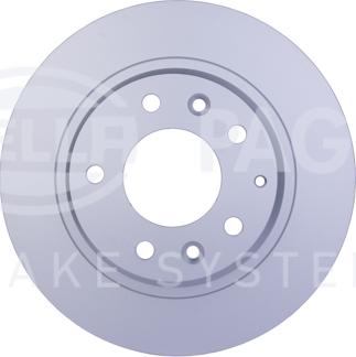 HELLA 8DD 355 110-381 - Тормозной диск autospares.lv