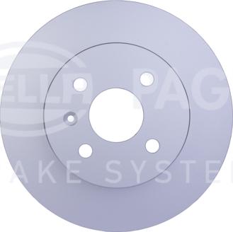 HELLA 8DD 355 110-271 - Тормозной диск autospares.lv