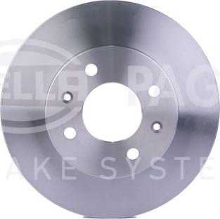 HELLA 8DD 355 111-431 - Тормозной диск autospares.lv