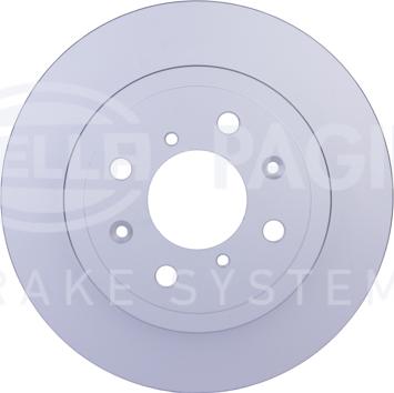 HELLA 8DD 355 111-591 - Тормозной диск autospares.lv