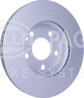 HELLA 8DD 355 111-061 - Тормозной диск autospares.lv