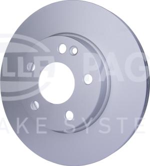 HELLA 8DD 355 111-061 - Тормозной диск autospares.lv