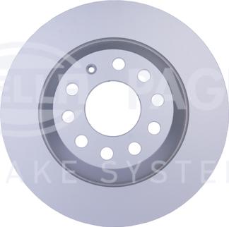 HELLA 8DD 355 111-181 - Тормозной диск autospares.lv