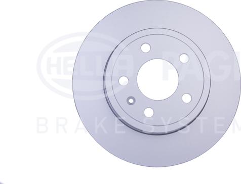 HELLA 8DD 355 111-811 - Тормозной диск autospares.lv