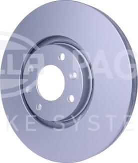 HELLA 8DD 355 111-321 - Тормозной диск autospares.lv