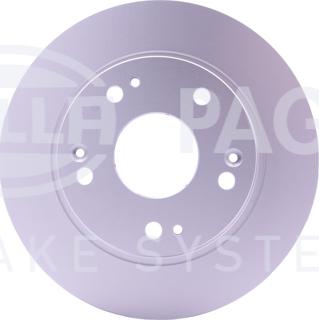 HELLA 8DD 355 118-991 - Тормозной диск autospares.lv