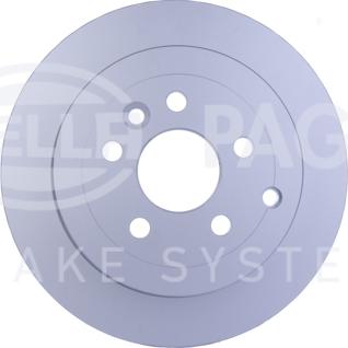 HELLA 8DD 355 118-911 - Тормозной диск autospares.lv