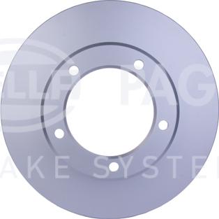 HELLA 8DD 355 118-591 - Тормозной диск autospares.lv