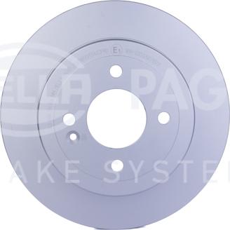 HELLA 8DD 355 118-501 - Тормозной диск autospares.lv