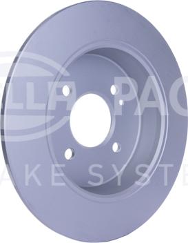 HELLA 8DD 355 118-501 - Тормозной диск autospares.lv