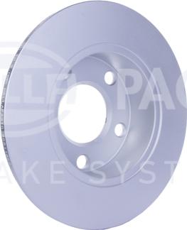 HELLA 8DD 355 118-581 - Тормозной диск autospares.lv