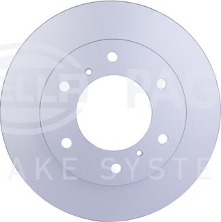 HELLA 8DD 355 118-631 - Тормозной диск autospares.lv