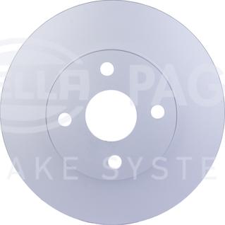 HELLA 8DD 355 118-621 - Тормозной диск autospares.lv