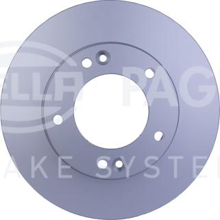 HELLA 8DD 355 118-081 - Тормозной диск autospares.lv