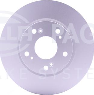 HELLA 8DD 355 118-131 - Тормозной диск autospares.lv