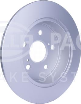 HELLA 8DD 355 118-881 - Тормозной диск autospares.lv