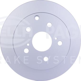 HELLA 8DD 355 118-881 - Тормозной диск autospares.lv