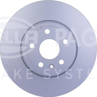 HELLA 8DD 355 118-391 - Тормозной диск autospares.lv