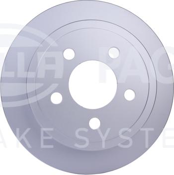 HELLA 8DD 355 118-341 - Тормозной диск autospares.lv