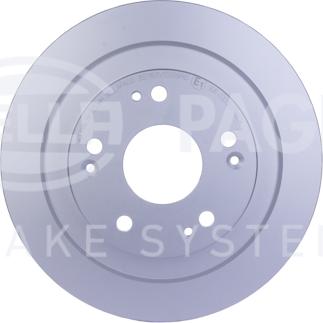 HELLA 8DD 355 118-351 - Тормозной диск autospares.lv