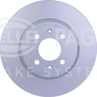 HELLA 8DD 355 118-251 - Тормозной диск autospares.lv