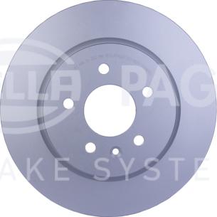 HELLA 8DD 355 118-281 - Тормозной диск autospares.lv