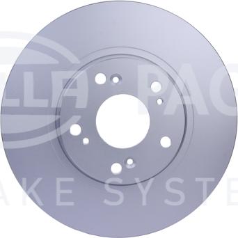 HELLA 8DD 355 118-701 - Тормозной диск autospares.lv