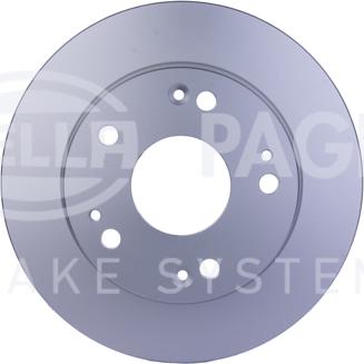 HELLA 8DD 355 118-731 - Тормозной диск autospares.lv