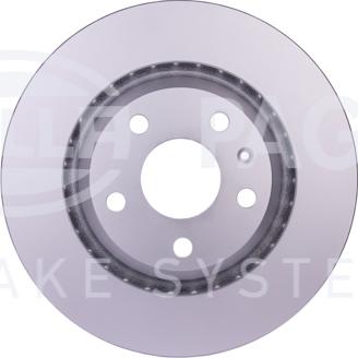 HELLA 8DD 355 113-981 - Тормозной диск autospares.lv