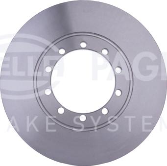 HELLA 8DD 355 113-291 - Тормозной диск autospares.lv