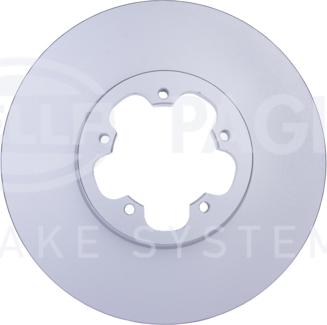 HELLA 8DD 355 113-281 - Тормозной диск autospares.lv