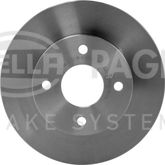 HELLA 8DD 355 112-431 - Тормозной диск autospares.lv