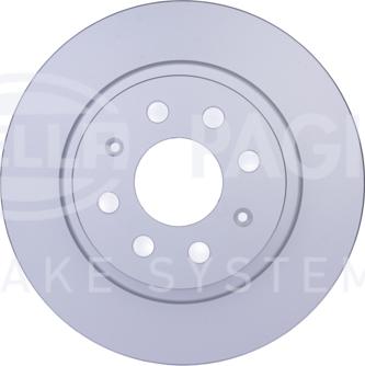 HELLA 8DD 355 112-621 - Тормозной диск autospares.lv