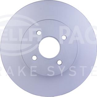 HELLA 8DD 355 112-091 - Тормозной диск autospares.lv