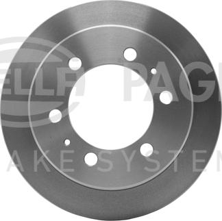 HELLA 8DD 355 112-001 - Тормозной диск autospares.lv