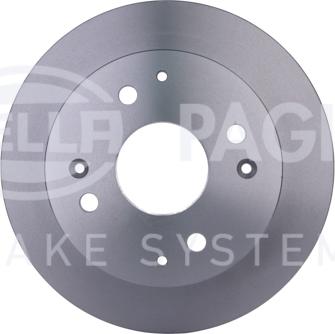 HELLA 8DD 355 112-011 - Тормозной диск autospares.lv