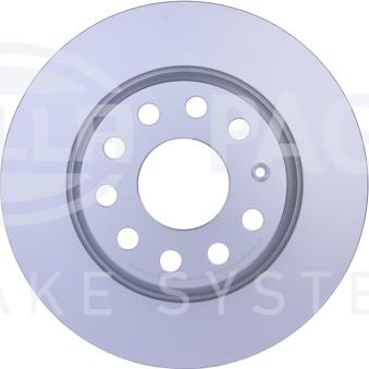HELLA 8DD 355 112-141 - Тормозной диск autospares.lv