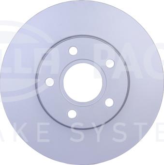 HELLA 8DD 355 128-461 - Тормозной диск autospares.lv