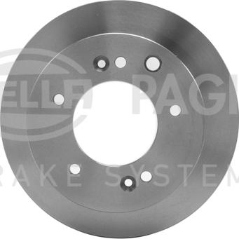 HELLA 8DD 355 112-821 - Тормозной диск autospares.lv