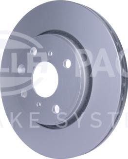 HELLA 8DD 355 112-311 - Тормозной диск autospares.lv