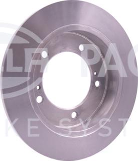 HELLA 8DD 355 117-941 - Тормозной диск autospares.lv