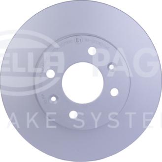 HELLA 8DD 355 117-981 - Тормозной диск autospares.lv