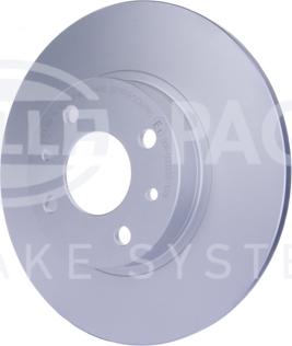 HELLA 8DD 355 117-931 - Тормозной диск autospares.lv