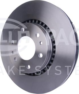 HELLA 8DD 355 117-921 - Тормозной диск autospares.lv