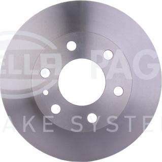 HELLA 8DD 355 117-471 - Тормозной диск autospares.lv