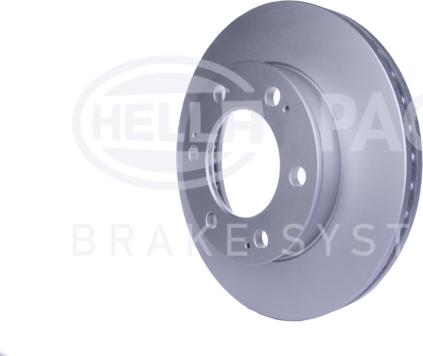 HELLA 8DD 355 117-161 - Тормозной диск autospares.lv