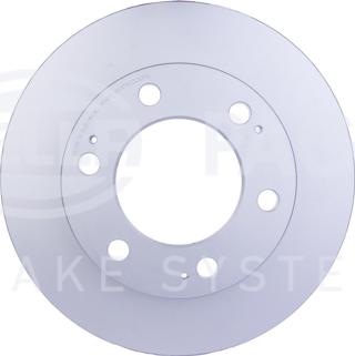 HELLA 8DD 355 117-161 - Тормозной диск autospares.lv