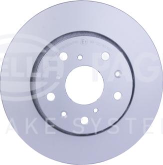 HELLA 8DD 355 117-881 - Тормозной диск autospares.lv