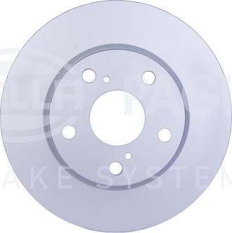 HELLA 8DD 355 117-361 - Тормозной диск autospares.lv