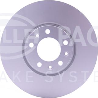 HELLA 8DD 355 117-331 - Тормозной диск autospares.lv